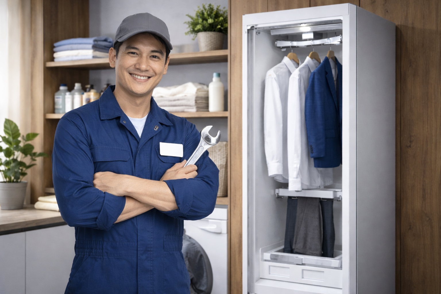 Sửa chữa tủ chăm sóc quần áo